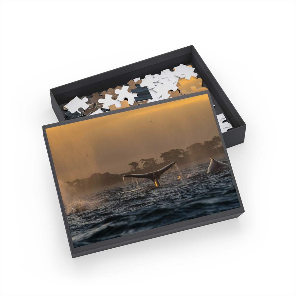 Whale Pair Jigsaw Puzzle
