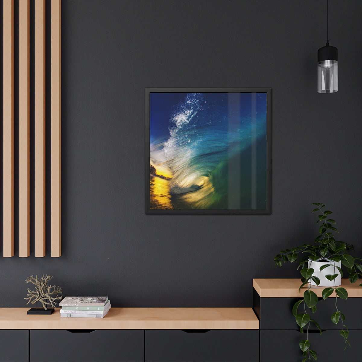 Last Light Inside Framed Poster