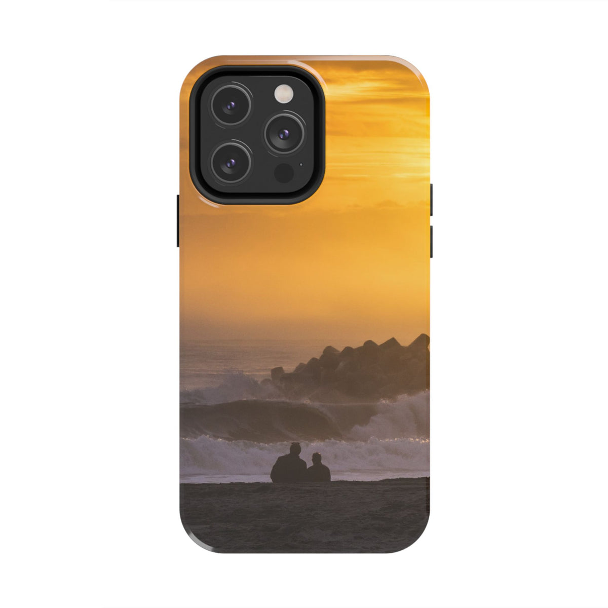 Golden Lighthouse Tough Phone Case