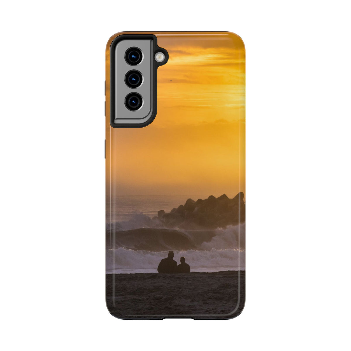 Golden Lighthouse Tough Phone Case