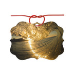 Liquid Gold Aluminum Ornament