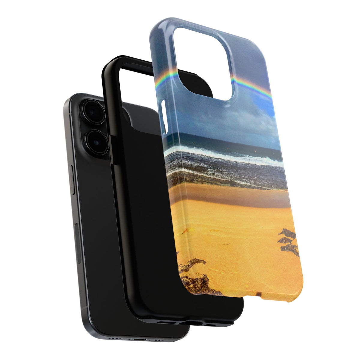 Rainbow Beach Tough Phone Case