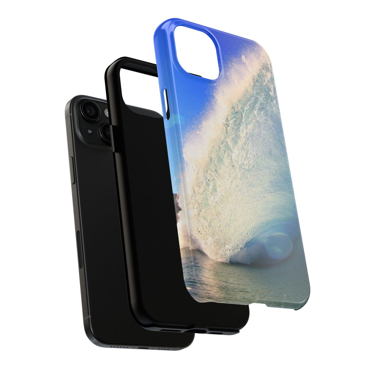 Sunburst Wave Tough Phone Case