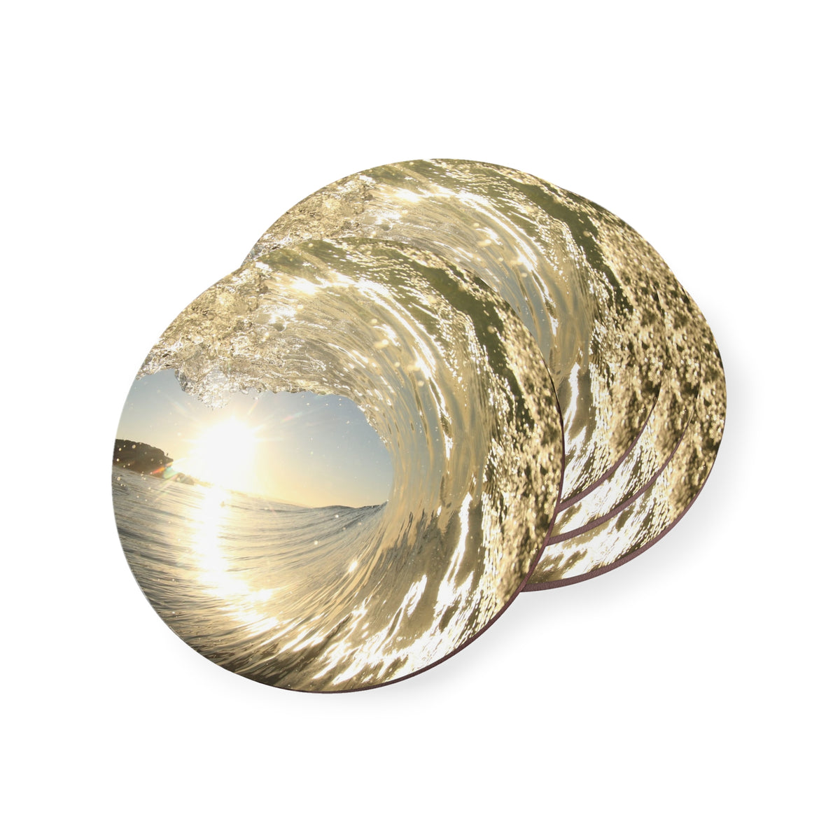 Golden Eye Coaster Set