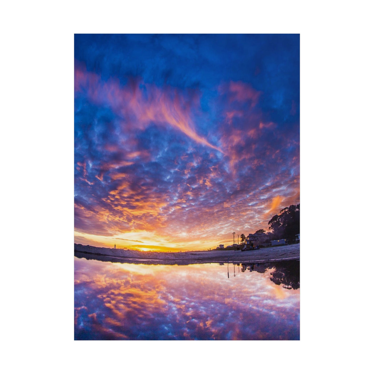 Sky Mirror Poster