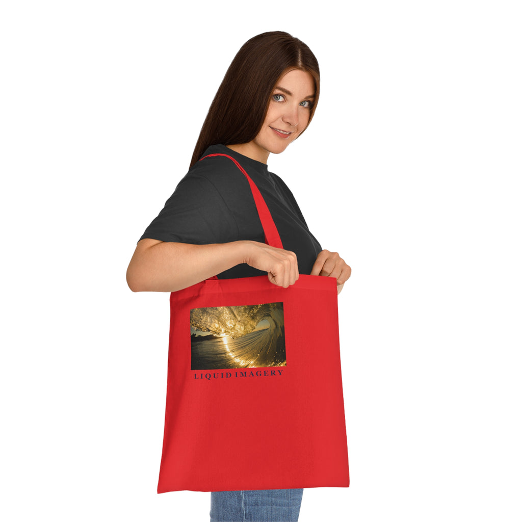 Liquid Gold Cotton Tote Bag