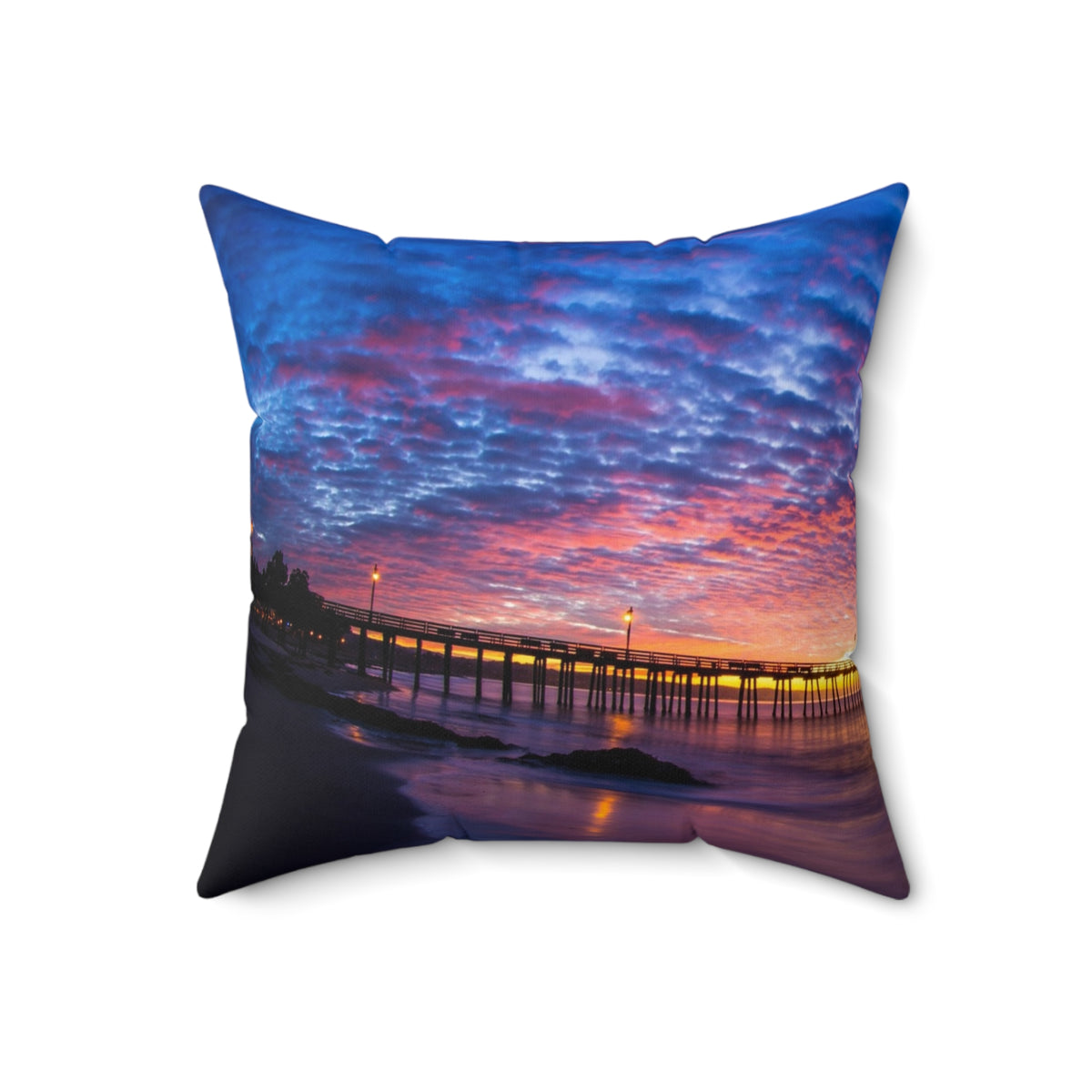 Pier Sky Throw Pillow