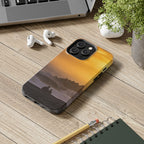 Golden Lighthouse Tough Phone Case