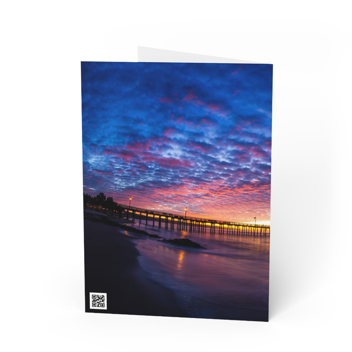 Pier Sky Greeting Card