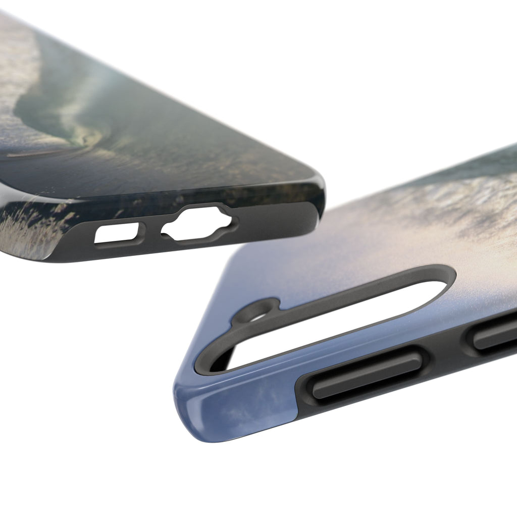 Blue Slope Tough Phone Case