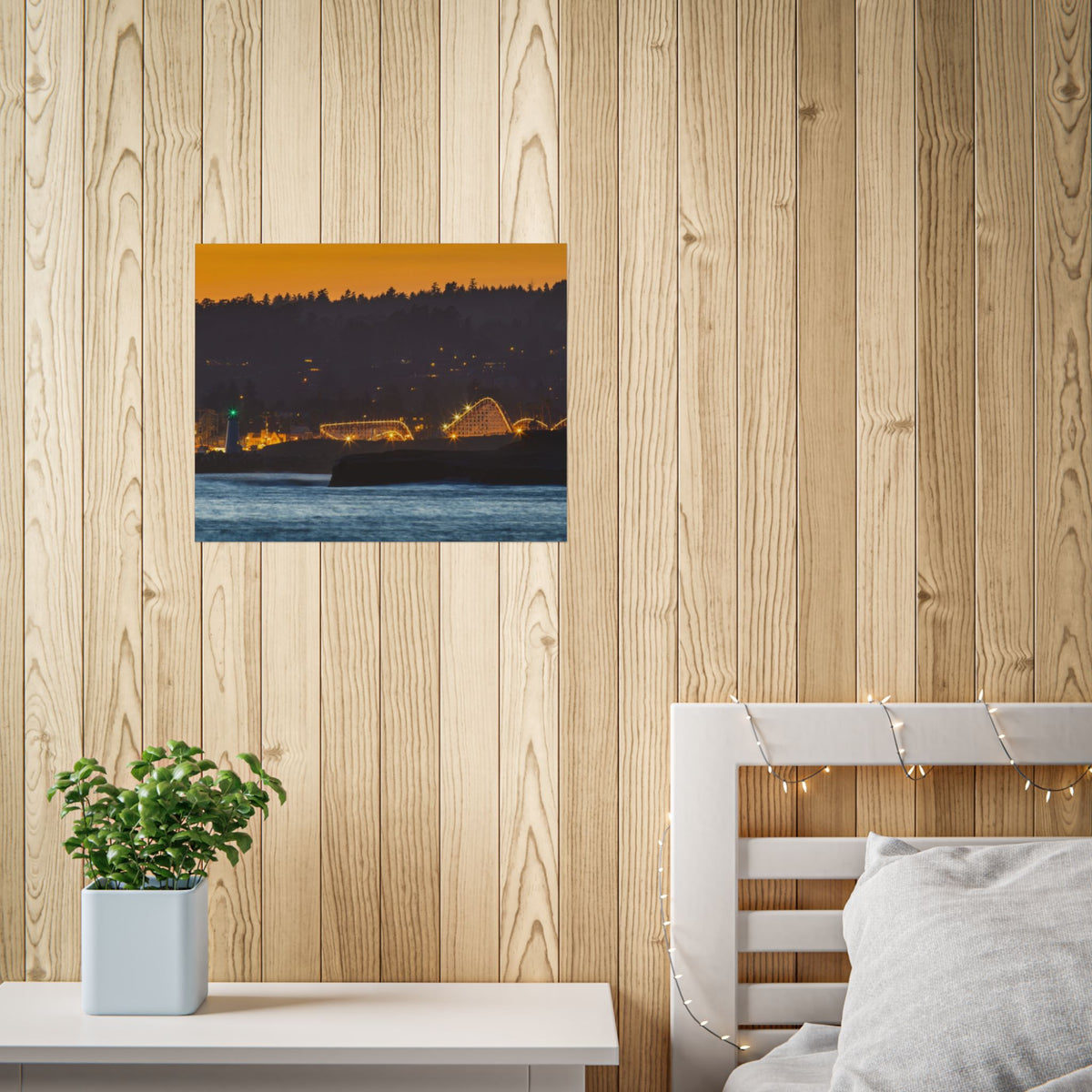 Boardwalk After Dark Poster