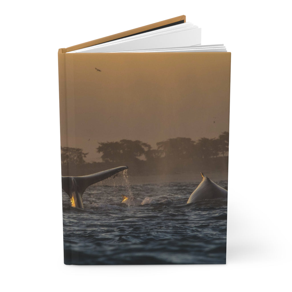 Whale Pair Hardcover Journal