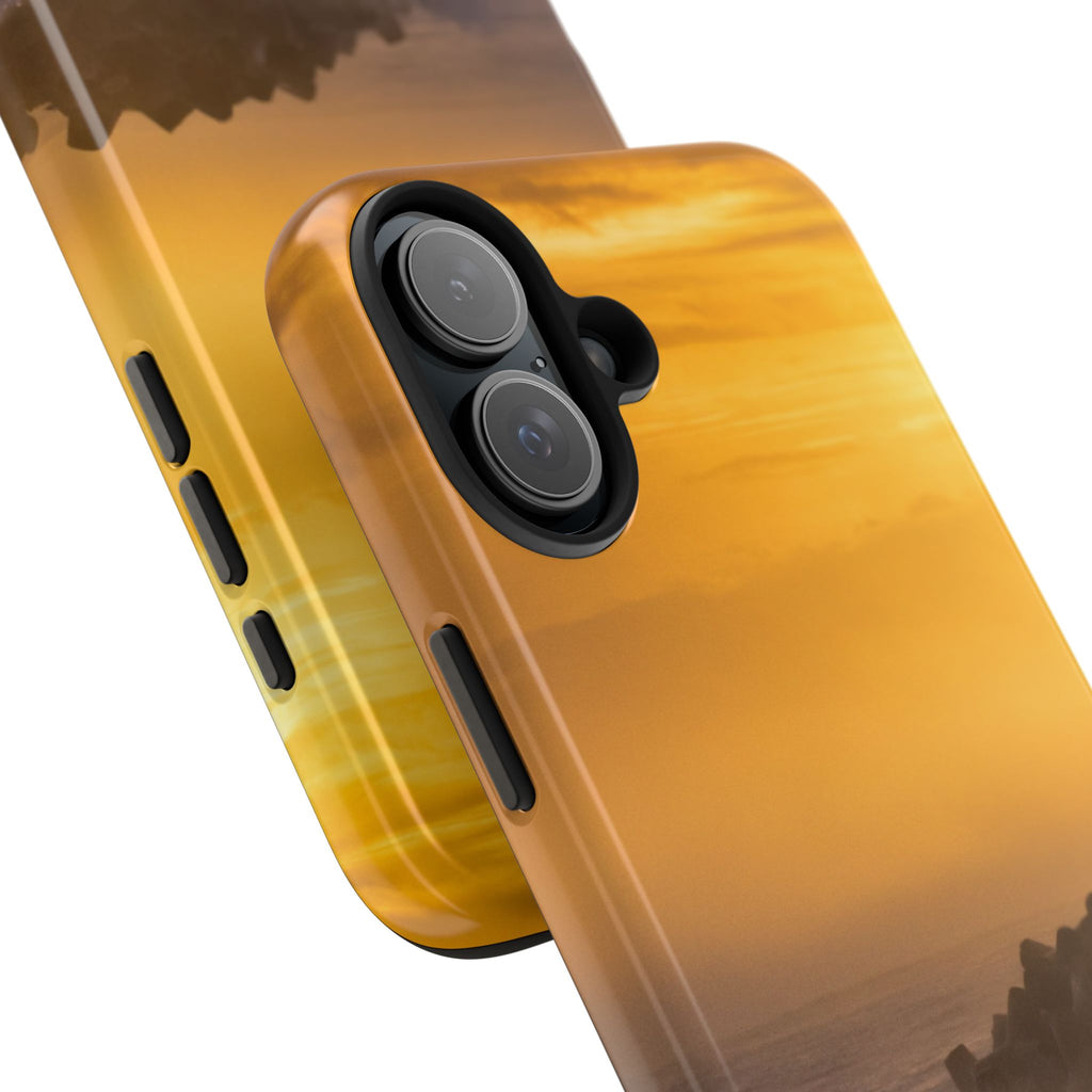 Golden Lighthouse Tough Phone Case