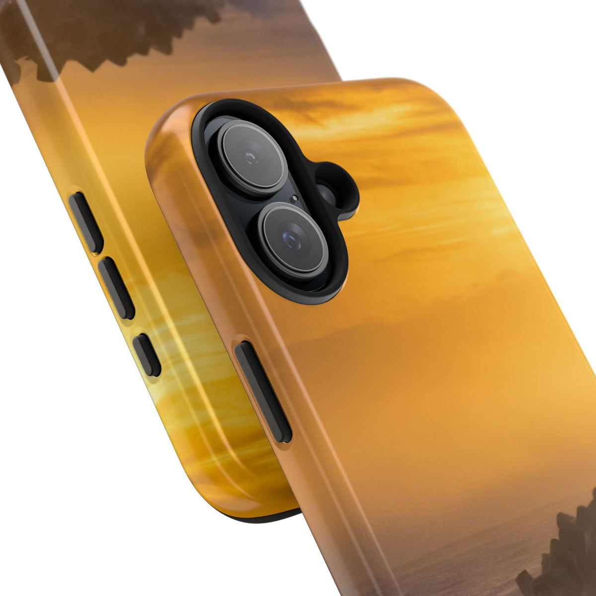 Golden Lighthouse Tough Phone Case