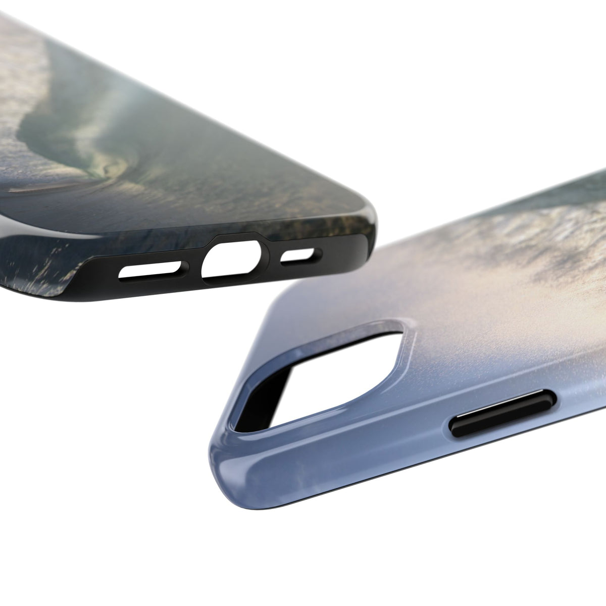 Blue Slope Tough Phone Case