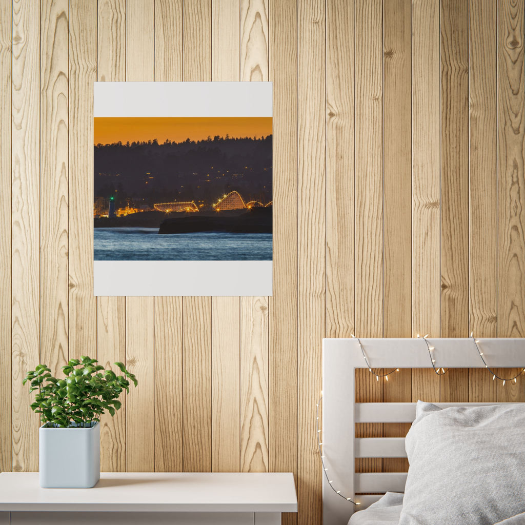 Boardwalk After Dark Poster