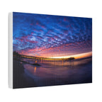 Pier Sky Stretched Canvas