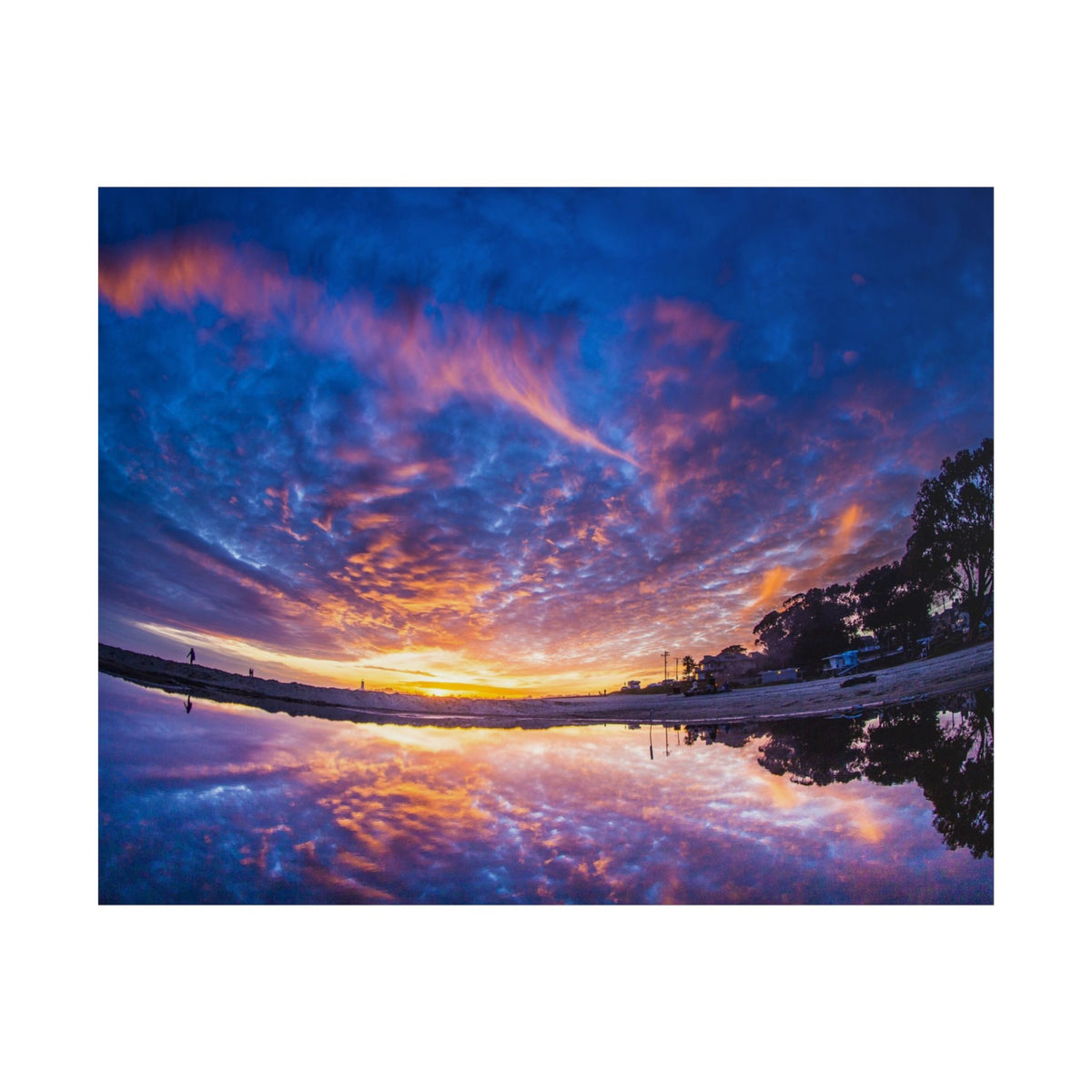 Sky Mirror Poster
