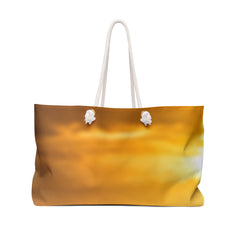 Golden Lighthouse Weekender Bag