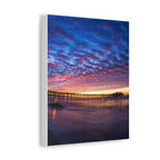 Pier Sky Stretched Canvas