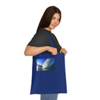 Sunburst Wave Cotton Tote Bag