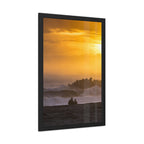 Golden Lighthouse Framed Poster
