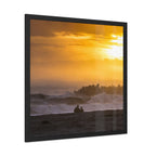 Golden Lighthouse Framed Poster