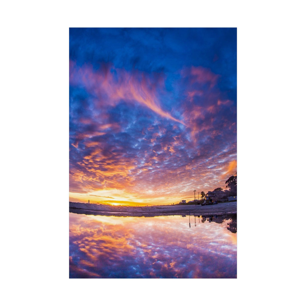 Sky Mirror Poster