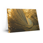 Liquid Gold Greeting Card