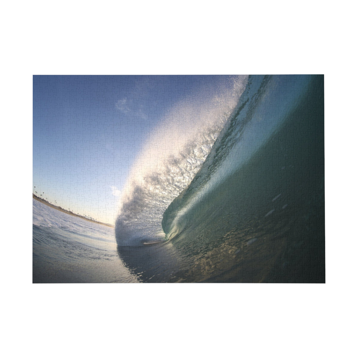 Blue Slope Jigsaw Puzzle