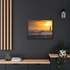 Golden Lighthouse Framed Poster