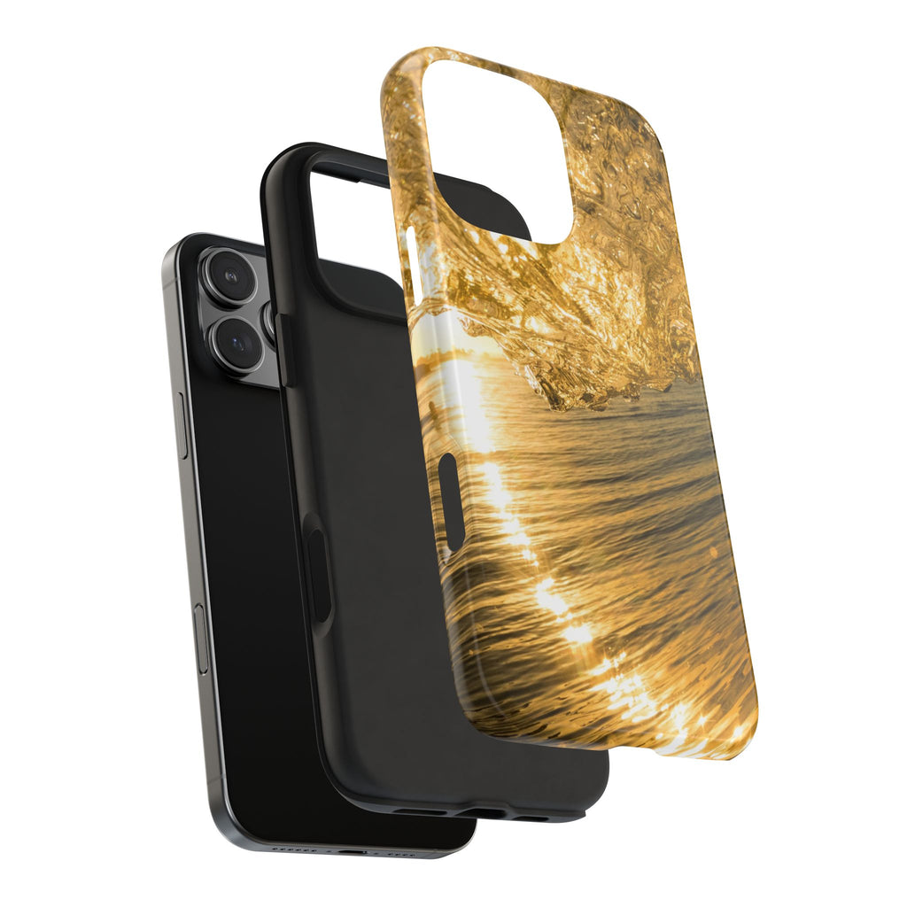 Liquid Gold Tough Phone Case