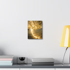 Liquid Gold Stretched Canvas