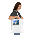 Sunburst Wave Cotton Tote Bag