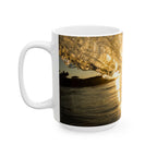Liquid Gold Ceramic Mug