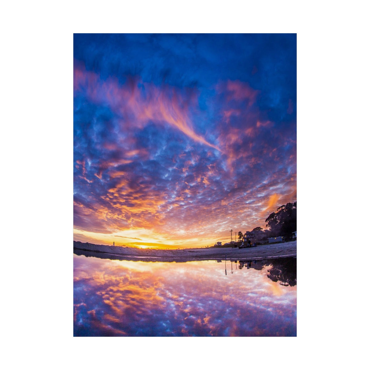 Sky Mirror Poster