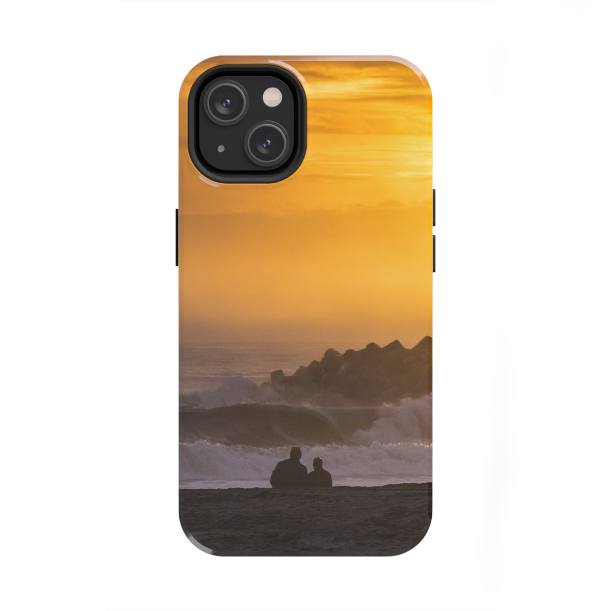 Golden Lighthouse Tough Phone Case