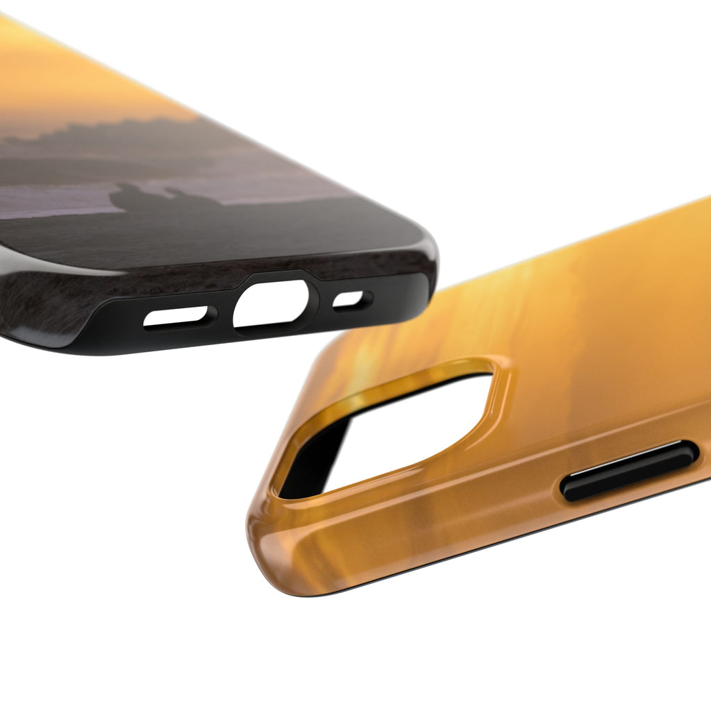 Golden Lighthouse Tough Phone Case