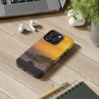 Golden Lighthouse Tough Phone Case