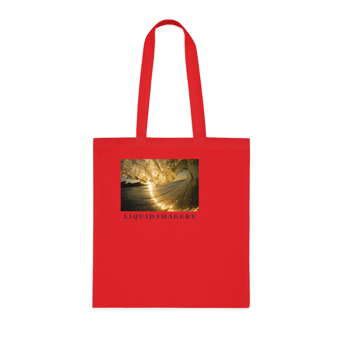 Liquid Gold Cotton Tote Bag