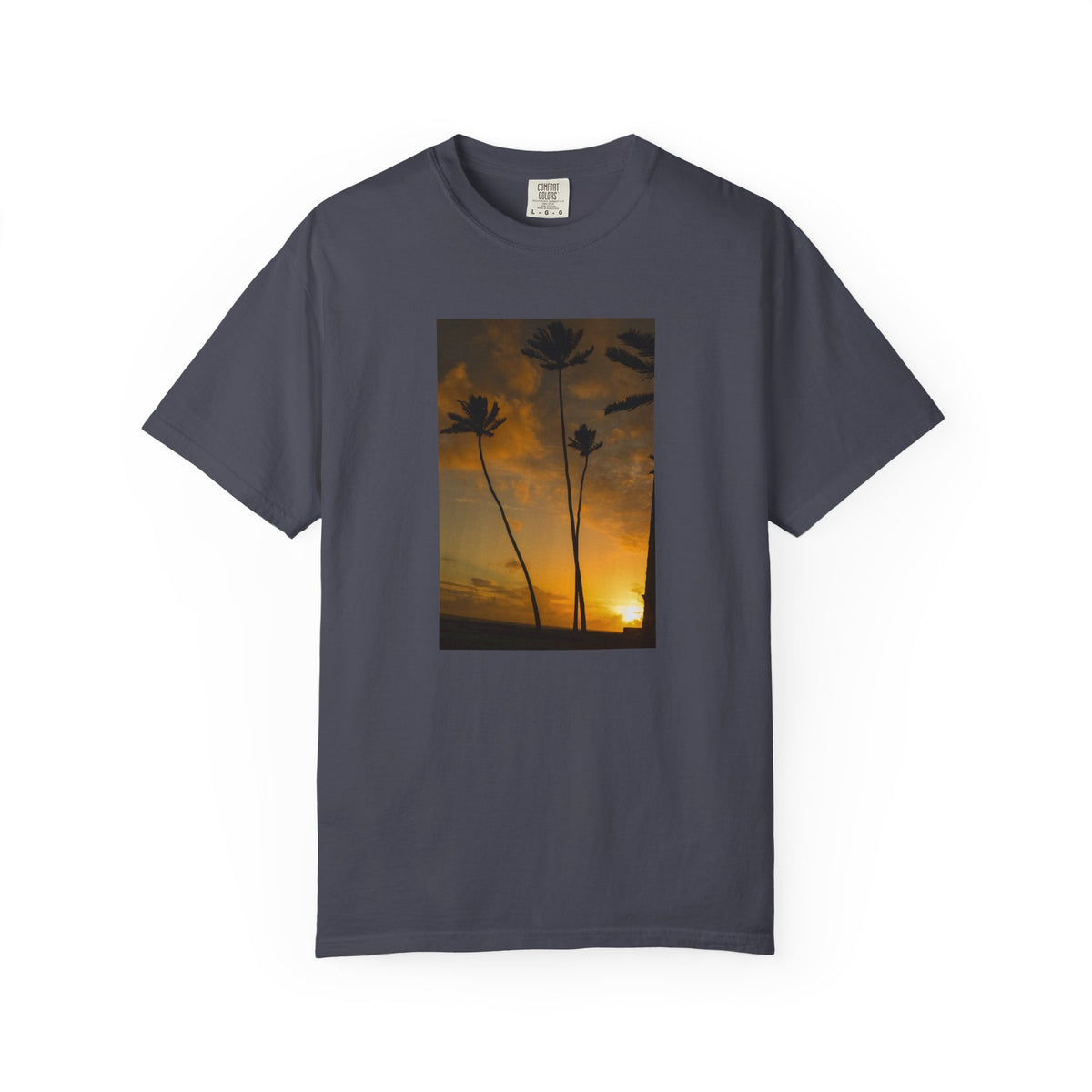 Palm Fire Comfort Colors Tee