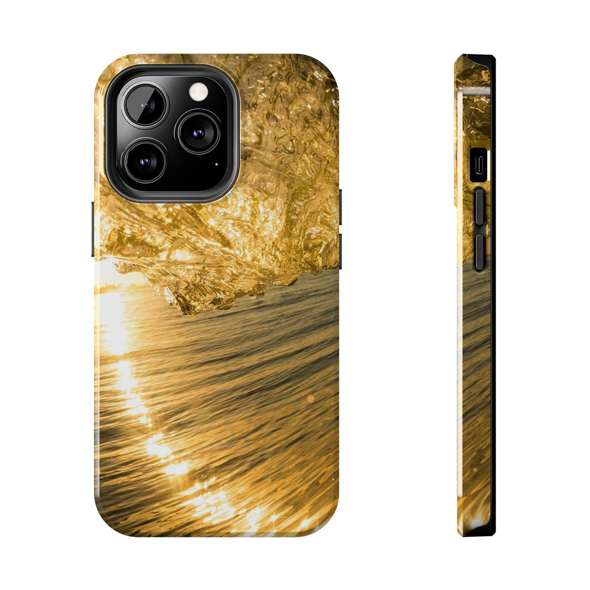 Liquid Gold Tough Phone Case