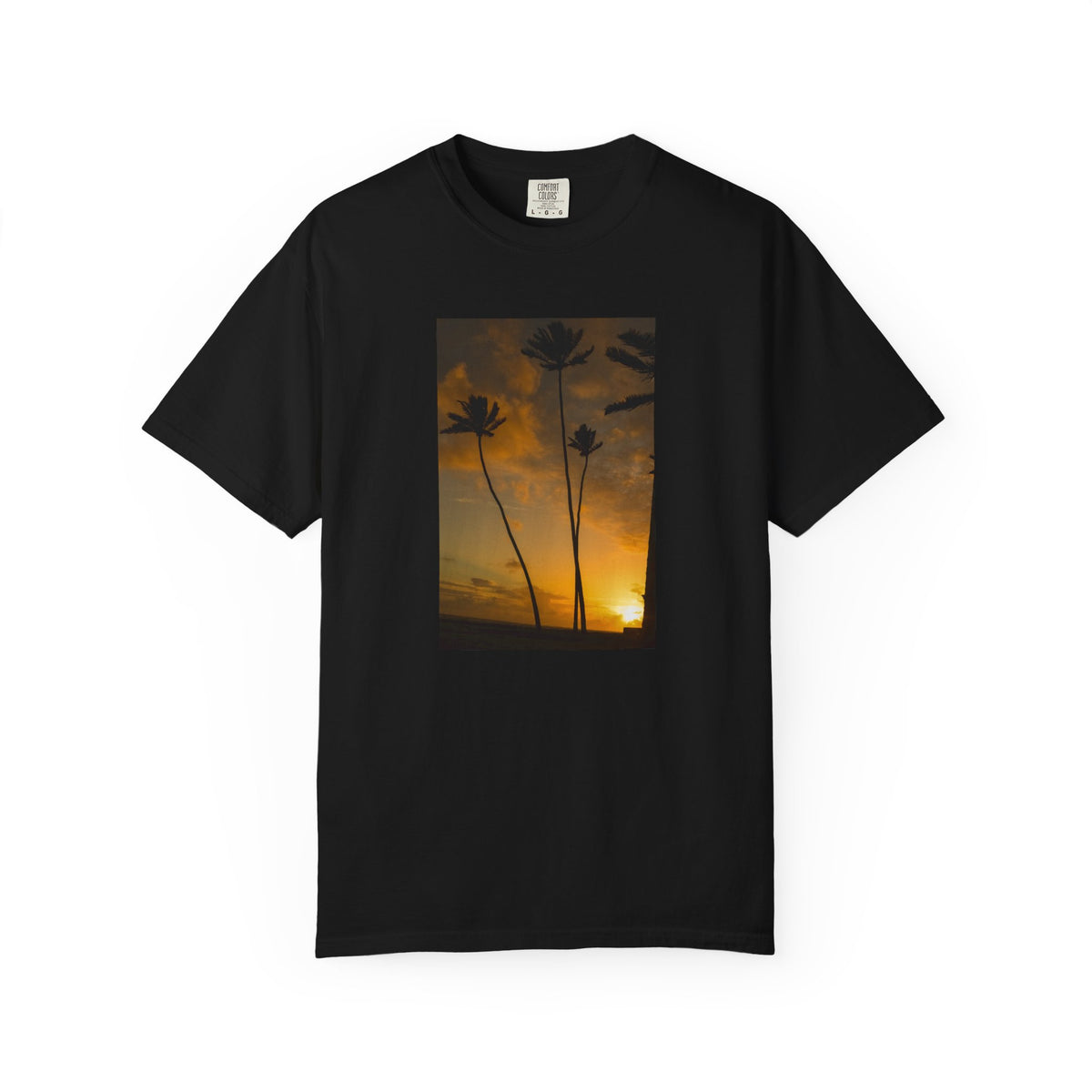 Palm Fire Comfort Colors Tee
