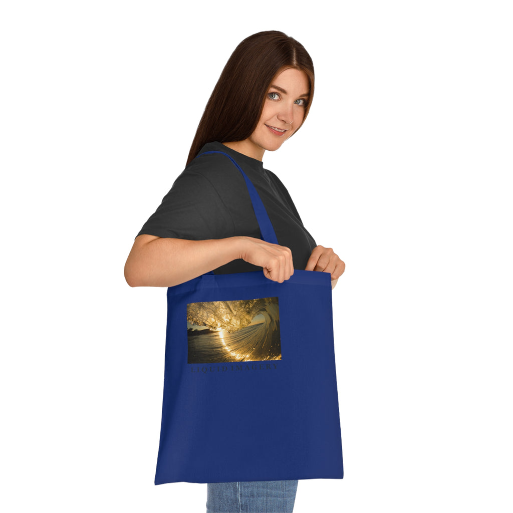 Liquid Gold Cotton Tote Bag