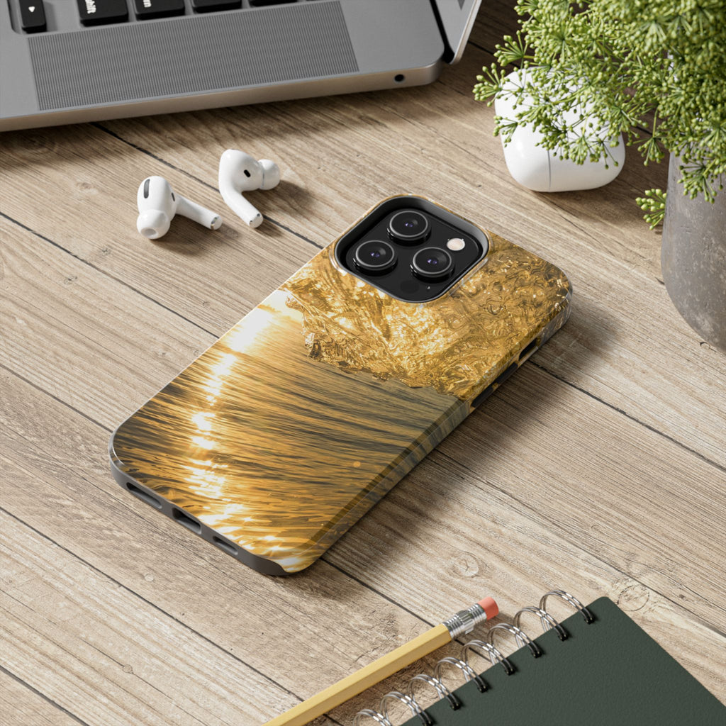 Liquid Gold Tough Phone Case