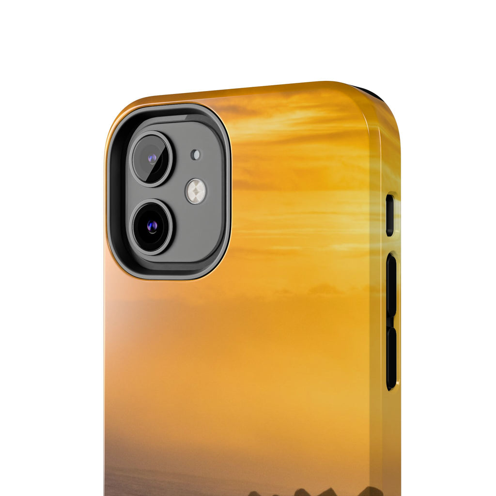 Golden Lighthouse Tough Phone Case