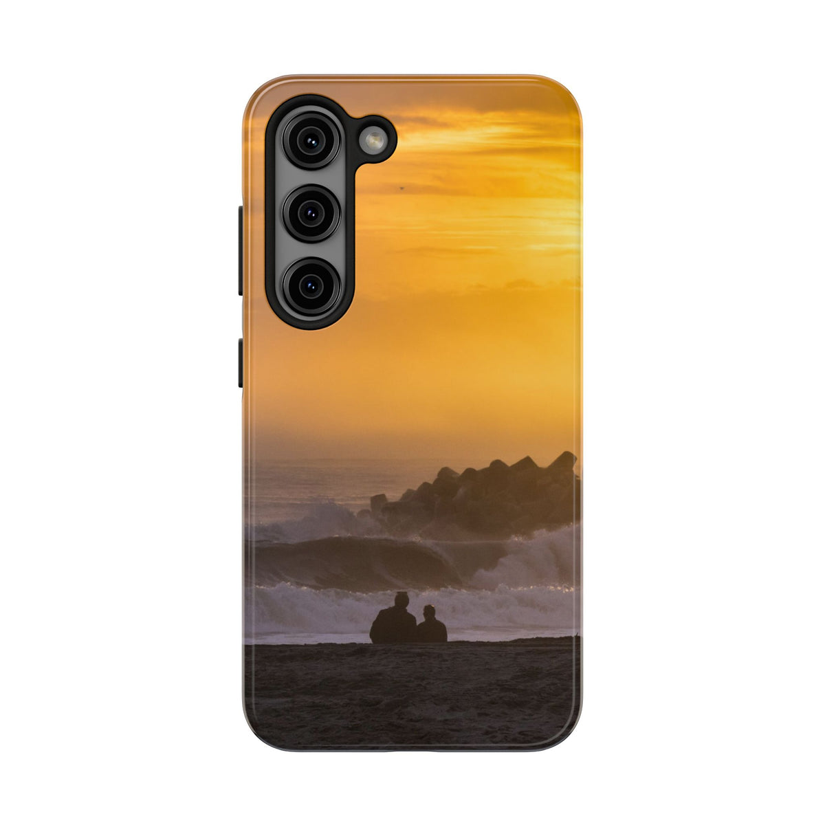 Golden Lighthouse Tough Phone Case