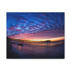 Pier Sky Stretched Canvas