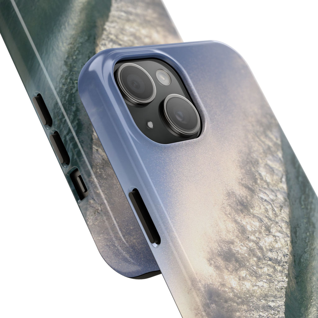Blue Slope Tough Phone Case
