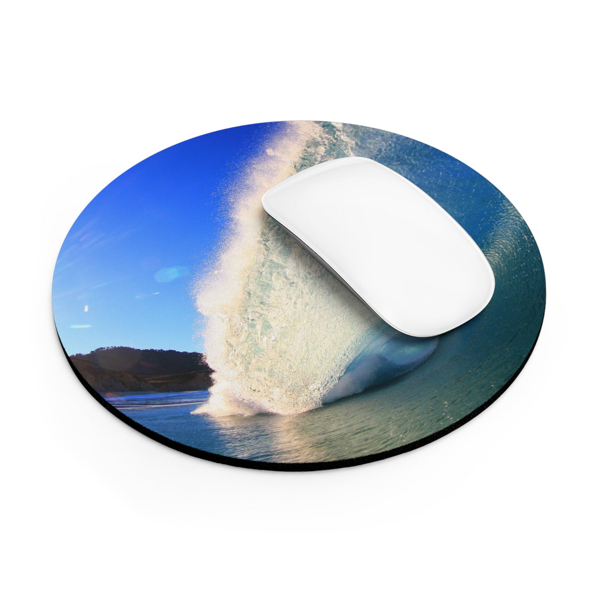 Sunburst Wave Mouse Pad